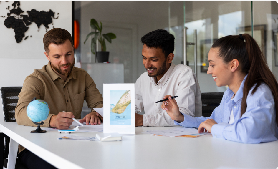 Akaay Partner Portal team meeting